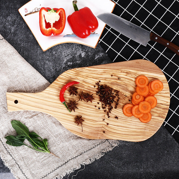 Discover the Art of Cooking with Our Olive Wood Irregular Shape Cutting Board