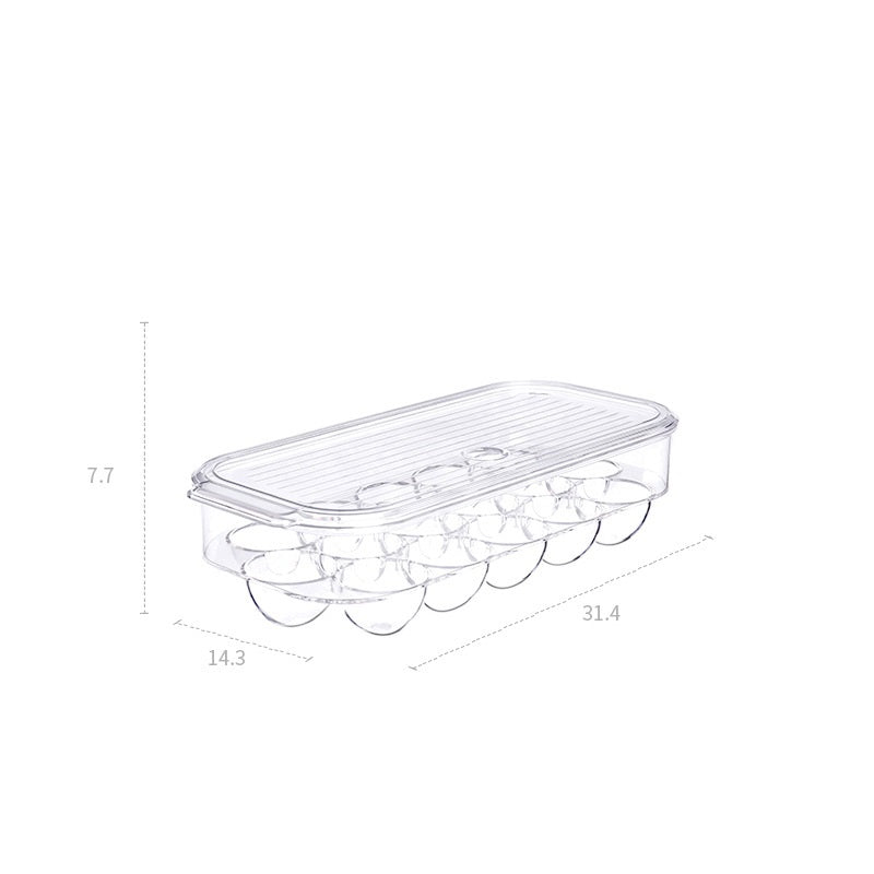 Refrigerator Egg Storage Box For Kitchen Food Organization