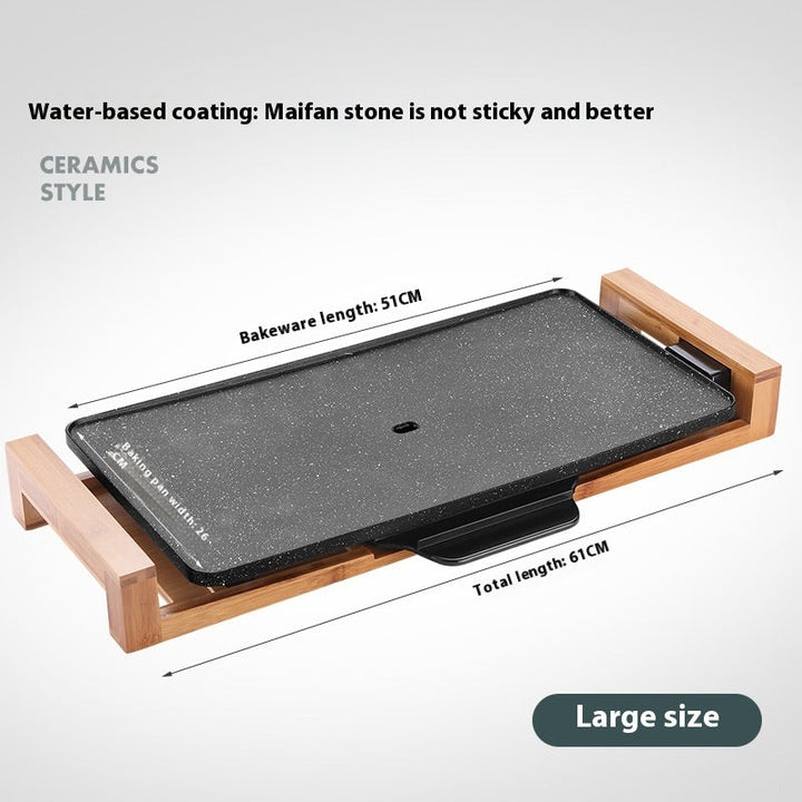 Discover the Electric Iron Plate Barbecue Grill for Ultimate Household Cooking
