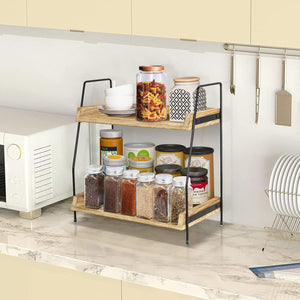 Maximize Your Kitchen Space with Our Double Layer Storage Box