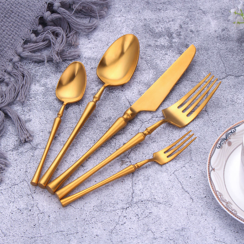 Elevate Your Dining Experience with Our 5 Piece 304 Stainless Steel Western Cutlery Dining Set